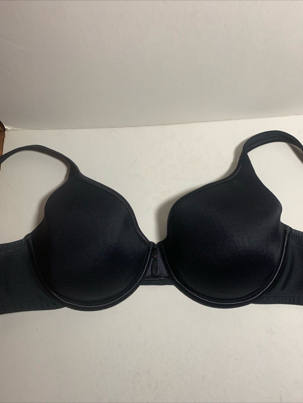 Vanity Fair Smooth Black T-Shirt Bra - Seamless Molded Cups